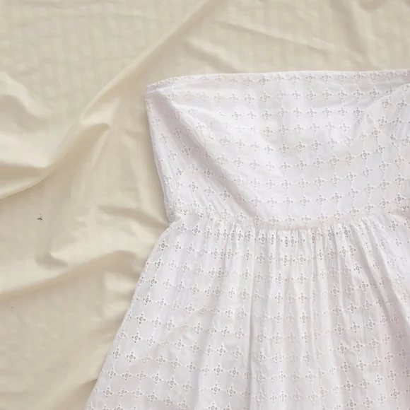 Banana Republic Eyelet Strapless Sundress - Picture 2 of 3